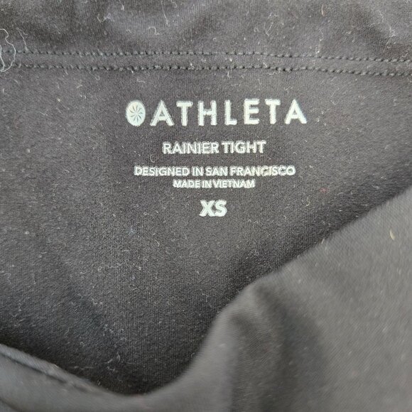 Athleta Rainier Activewear Zip Pocket Crop Tights Leggings Size XS - Picture 3 of 8
